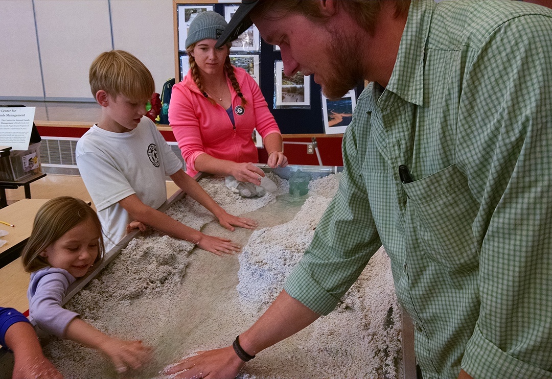 Learning about erosion at watershed fest