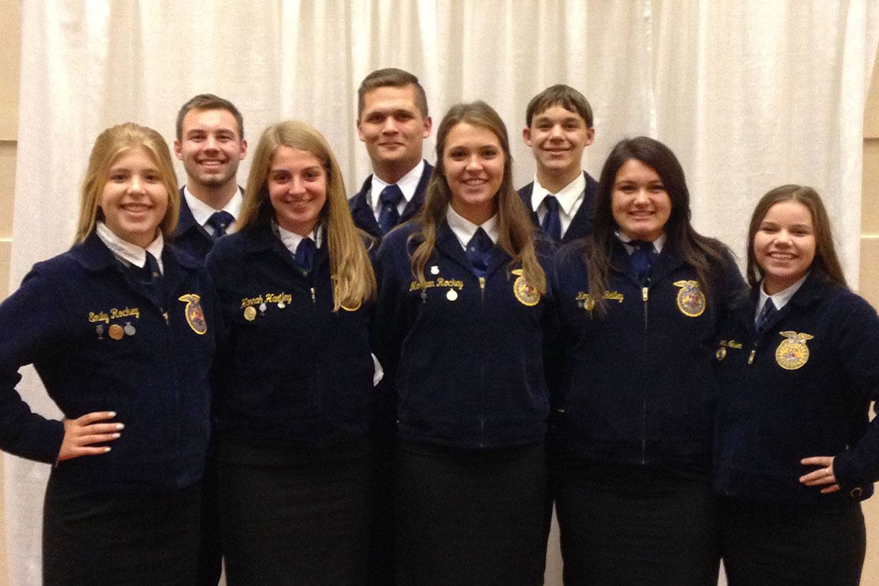 Elma FFA students attend national convention