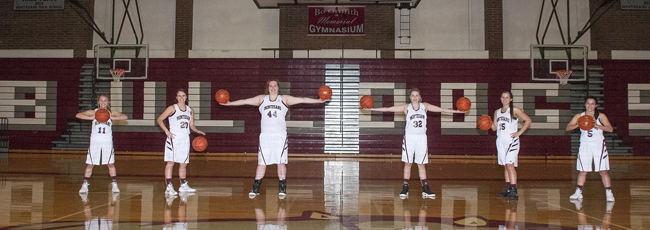 (Brendan Carl | Grays Harbor Newspaper Group)                                Montesano seniors, from left, Cheyann Bartlett, Josie Toyra, Jordan Spradlin, Shayla Floch, Josie Talley and Hannah Quinn will lead the Bulldogs this season. The group has gone 66-7 over the past three seasons.