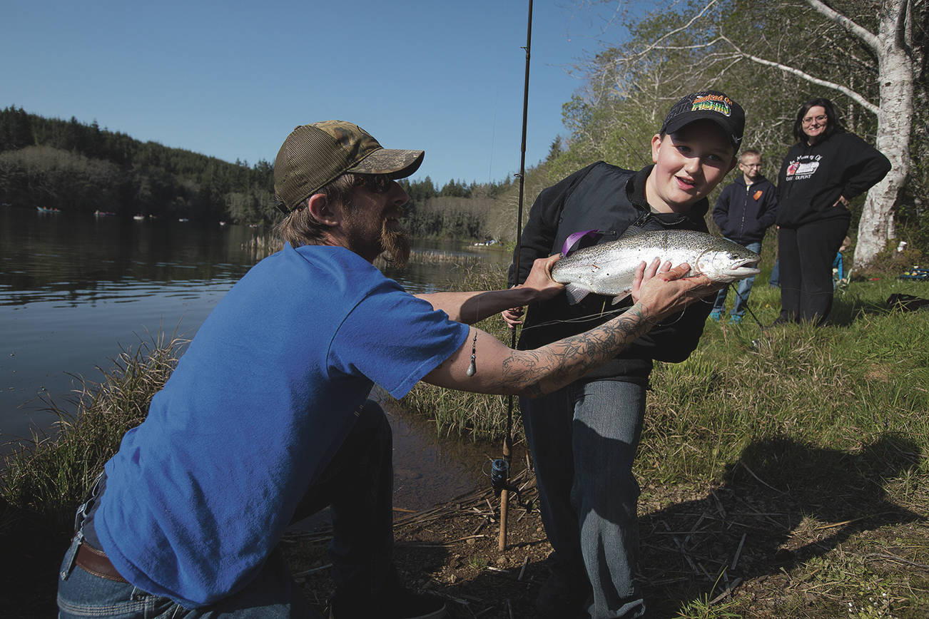 Trout stocking crews active across Washington