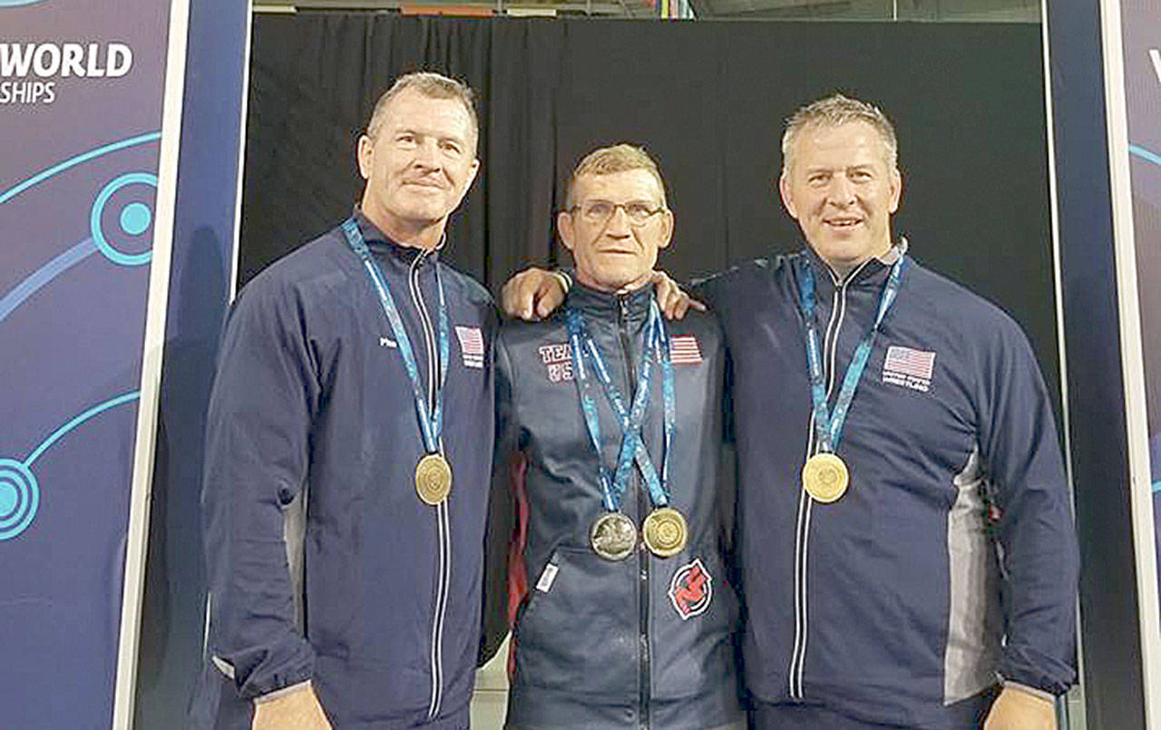 Elma grads earn bronze at veteran world wrestling championships
