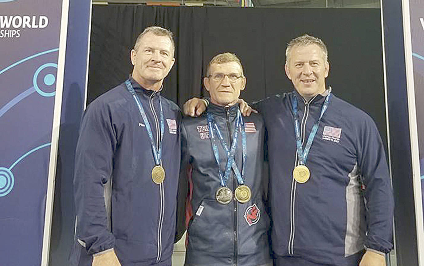 Elma grads earn bronze at veteran world wrestling championships