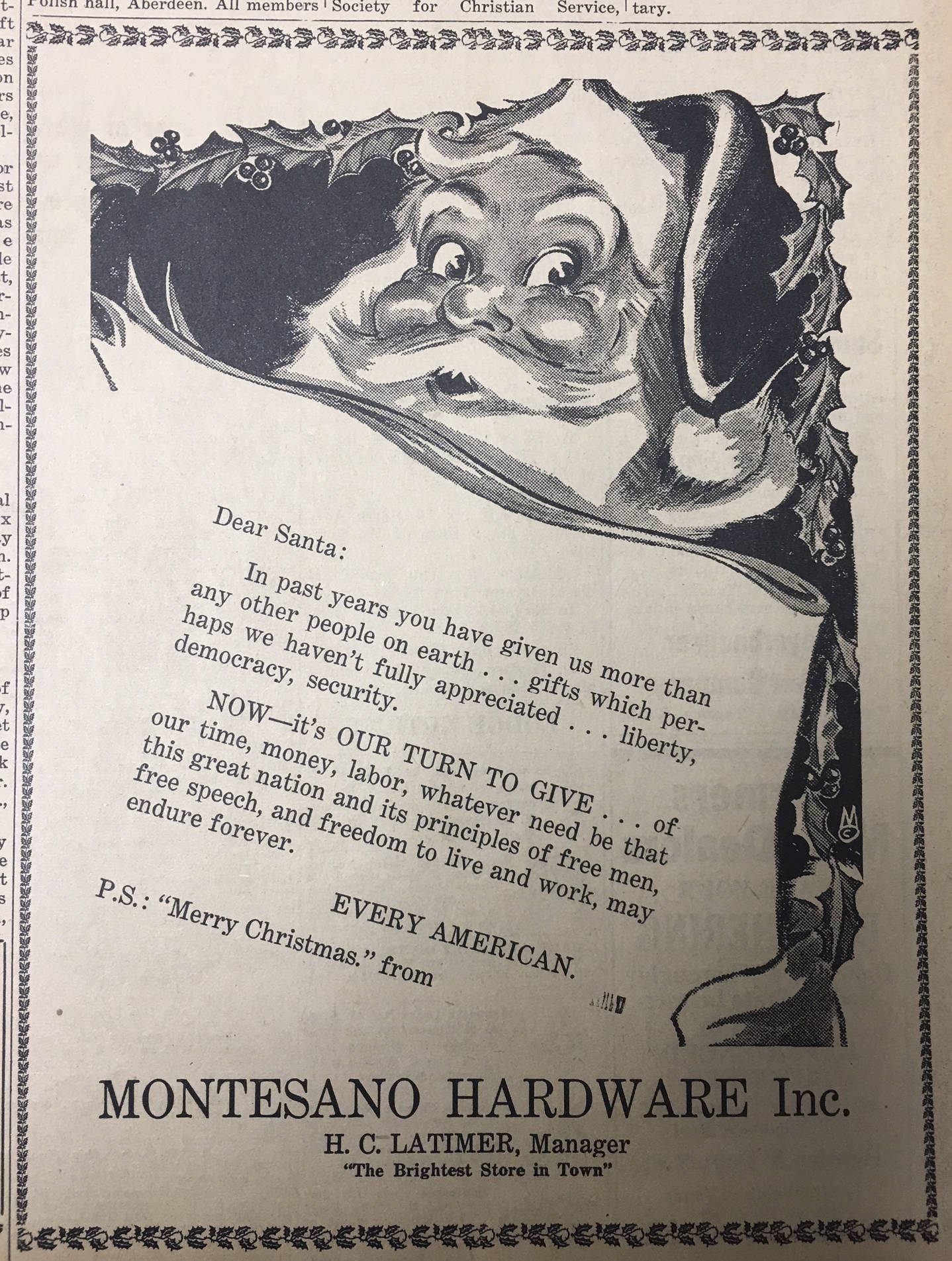Pages of the Past, Dec. 21