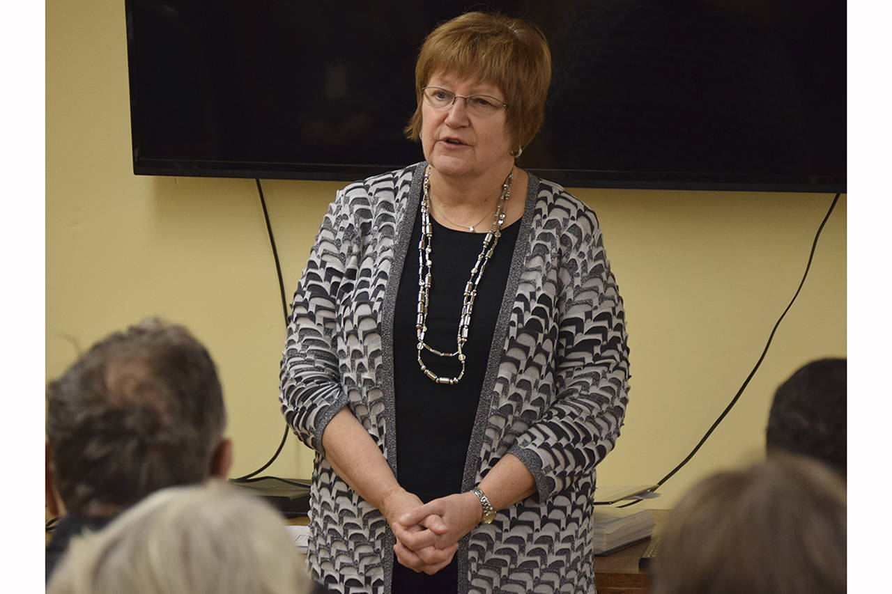 (Todd Bennington | The Vidette)                                Cathy Carter is this year’s recipient of the Margaret Downey Memorial Community Service Award. The award was started 22 years ago in honor of its late namesake.