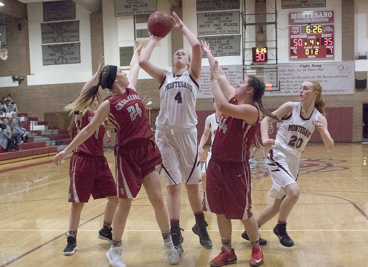 Hutchings powers Monte girls past Hoquiam