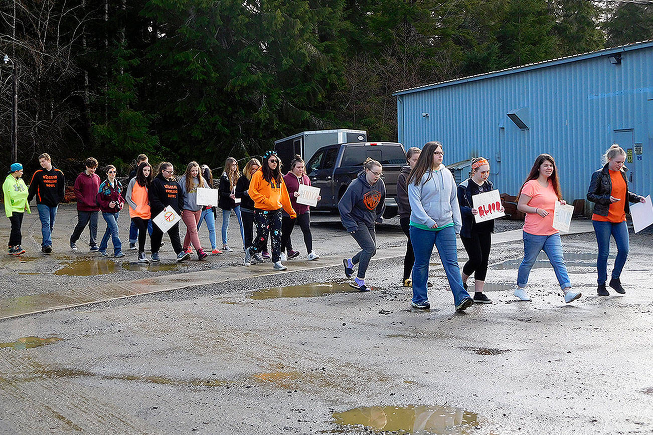 Local students join in national walkout to protest gun violence