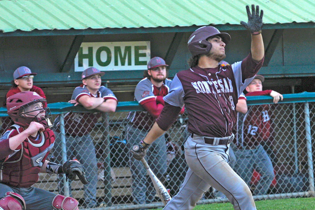 Montesano baseball completes season sweep of Hoquiam Grizzlies with 6-1 win