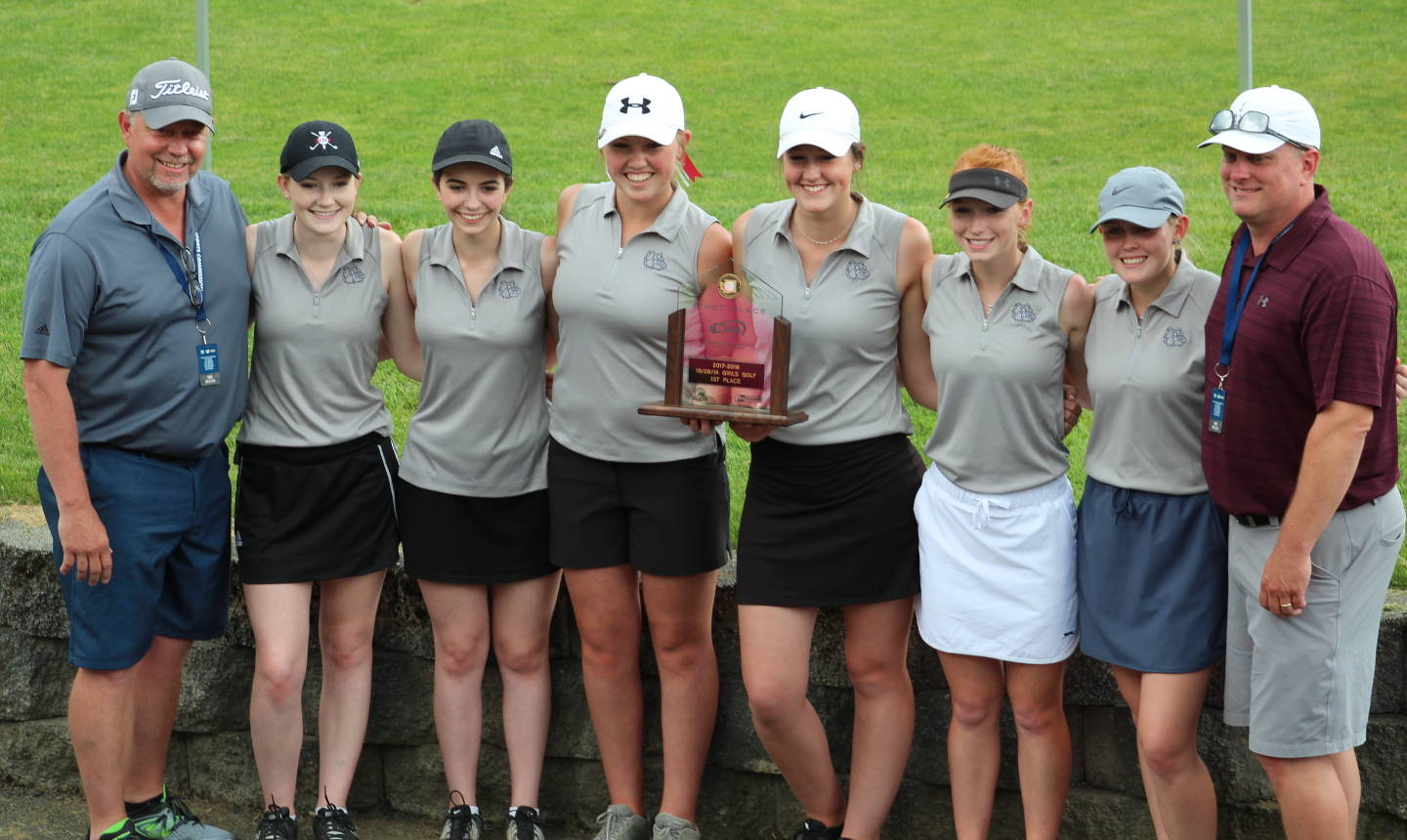 Montesano girls win first golf state title in school history