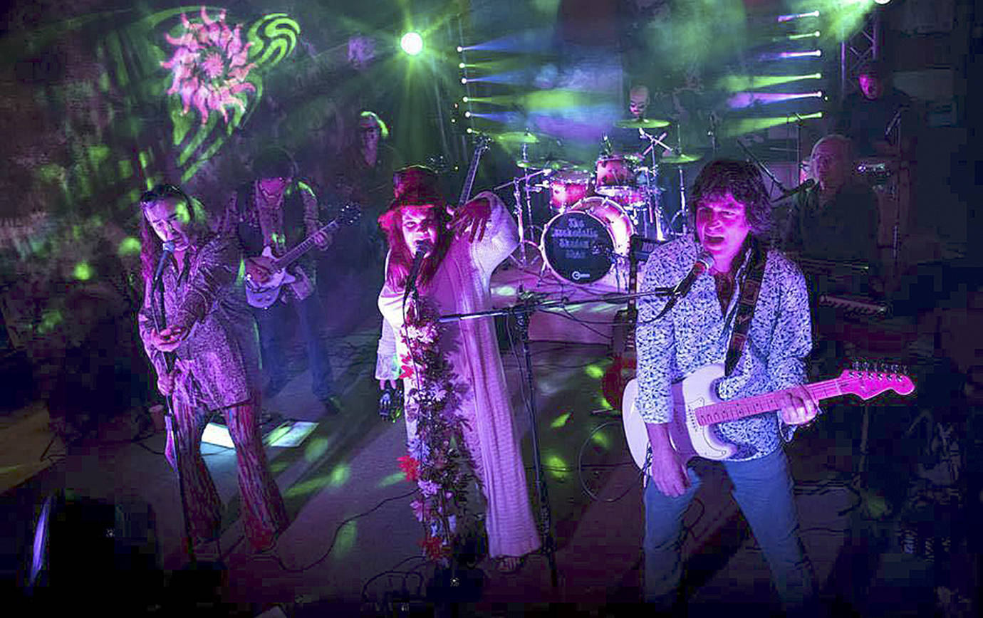 COURTESY PHOTO                                The Psychedelic Shadow Show will headline the Full Monte music festival Saturday in Fleet Park in Montesano.