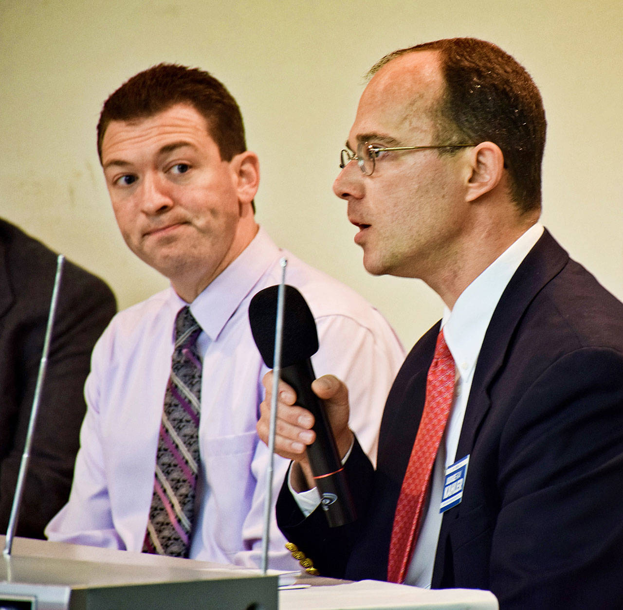 David Mistachkin, left, and Ray Kahler.