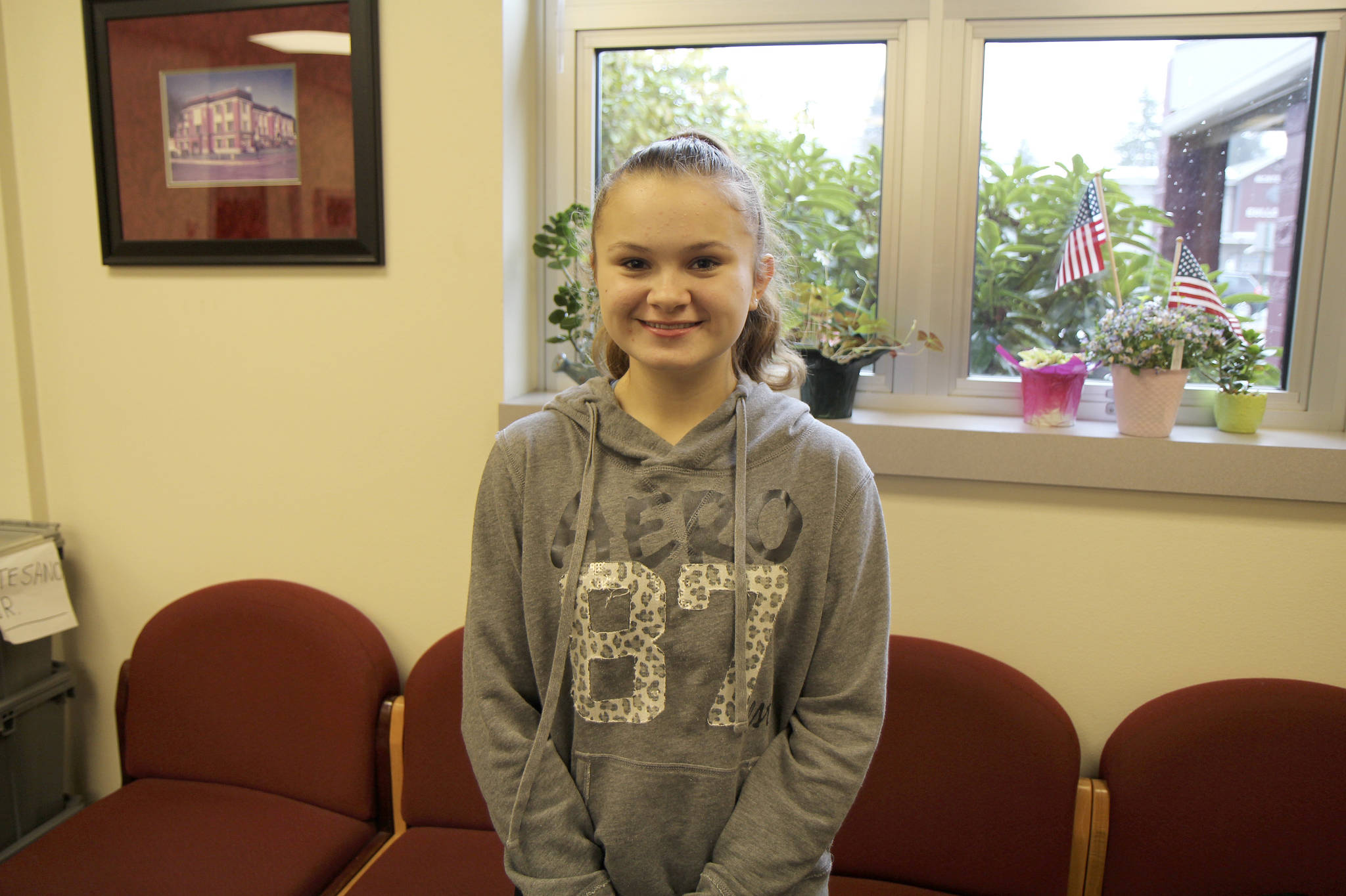 Izabel Cope, freshman bowler at Montesano High School, is The Vidette’s athlete of the week for Nov. 29, 2018.