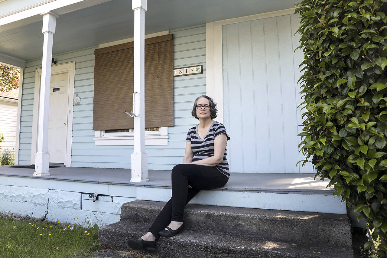Cydney Gillis is the owner of a home where high levels of arsenic have been measured. (Lizz Giordano / Herald file)