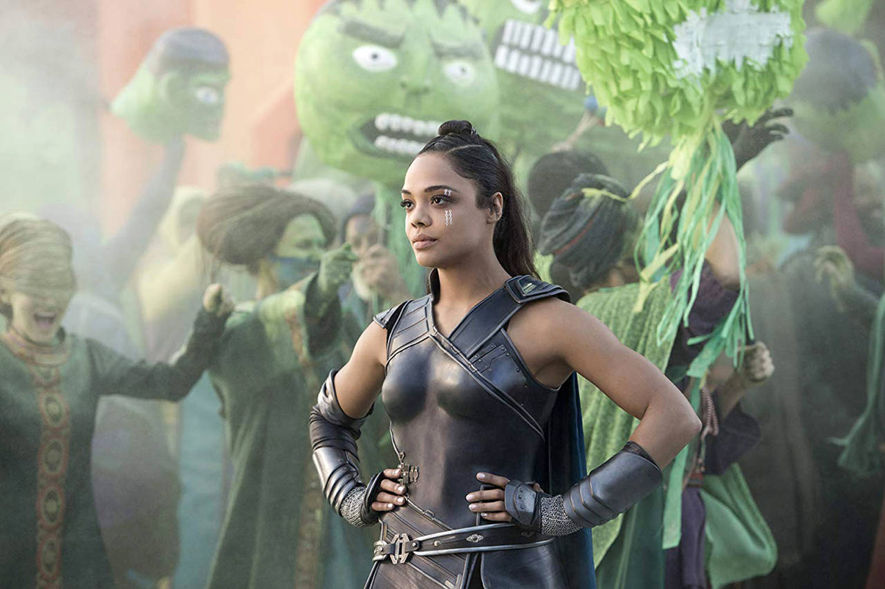 Tessa Thompson’s Valkyrie quickly became a fan favorite in the MCU after her debut in “Thor: Ragnarok.” (Marvel Studios)