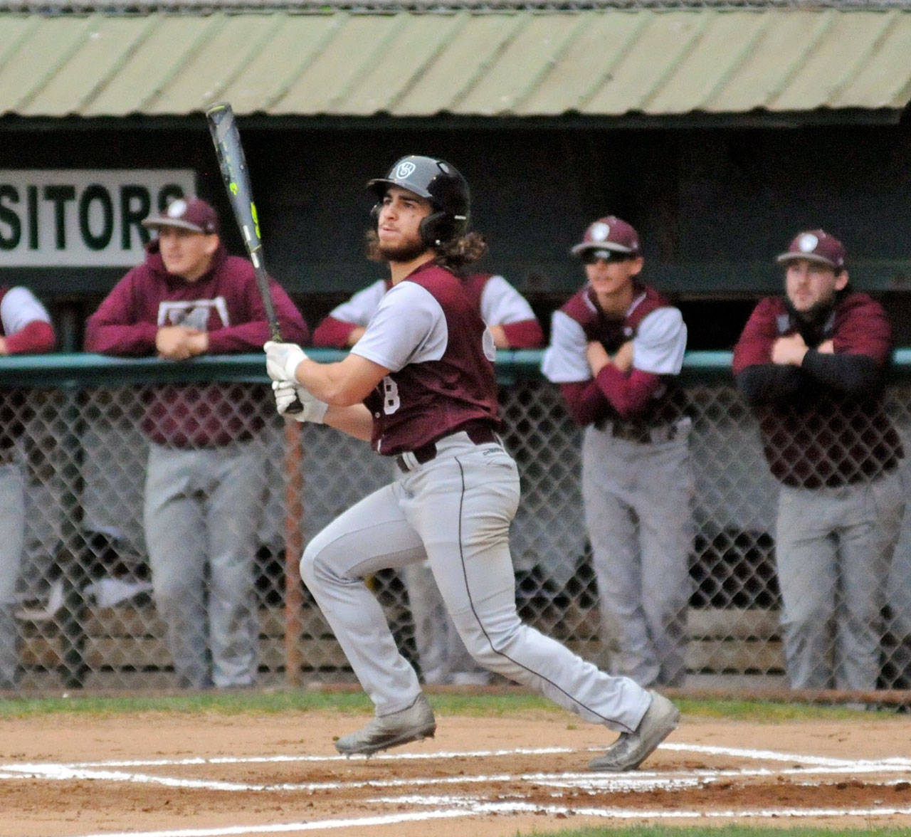 Montesano centerfielder Teegan Zillyett was named the 1A Evergreen League’s co-MVP after batting .415 this season. (Ryan Sparks | Grays Harbor News Group)