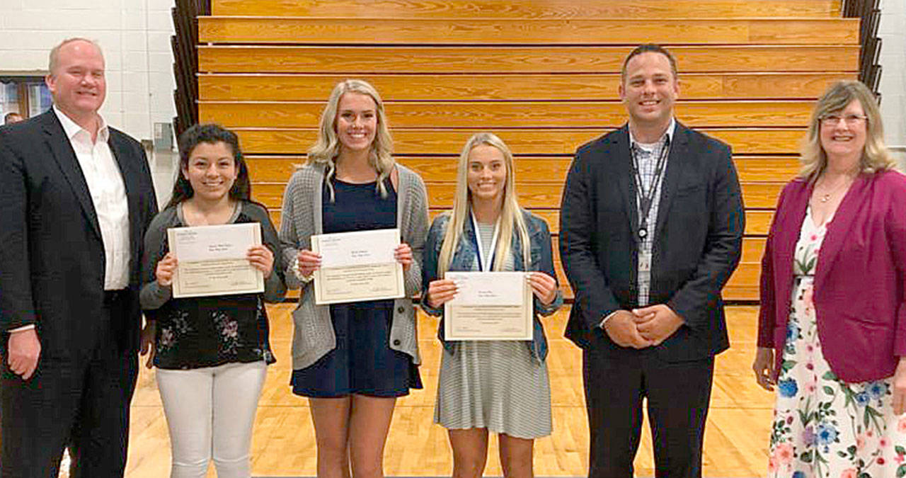 Students receive scholarships from Summit Pacific workforce