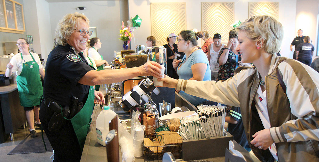 Chamber toasts Elma Starbucks