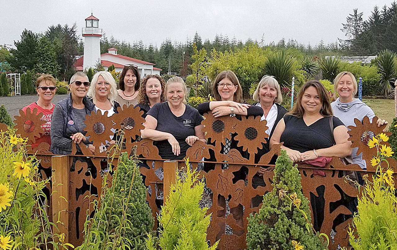 COURTESY PHOTO                                Board members of the proposed International Mermaid Museum at the Westport Winery include, from left, Deb Blake, Susan Conniry, Dodie Brogan, Laurie Bowman, Carrie Roberts, Kim Roberts, Jane Hewitt, Karyl Vasereno, Brook Priest, and Jill Jacobs. Not pictured is board member Jamie Walsh.