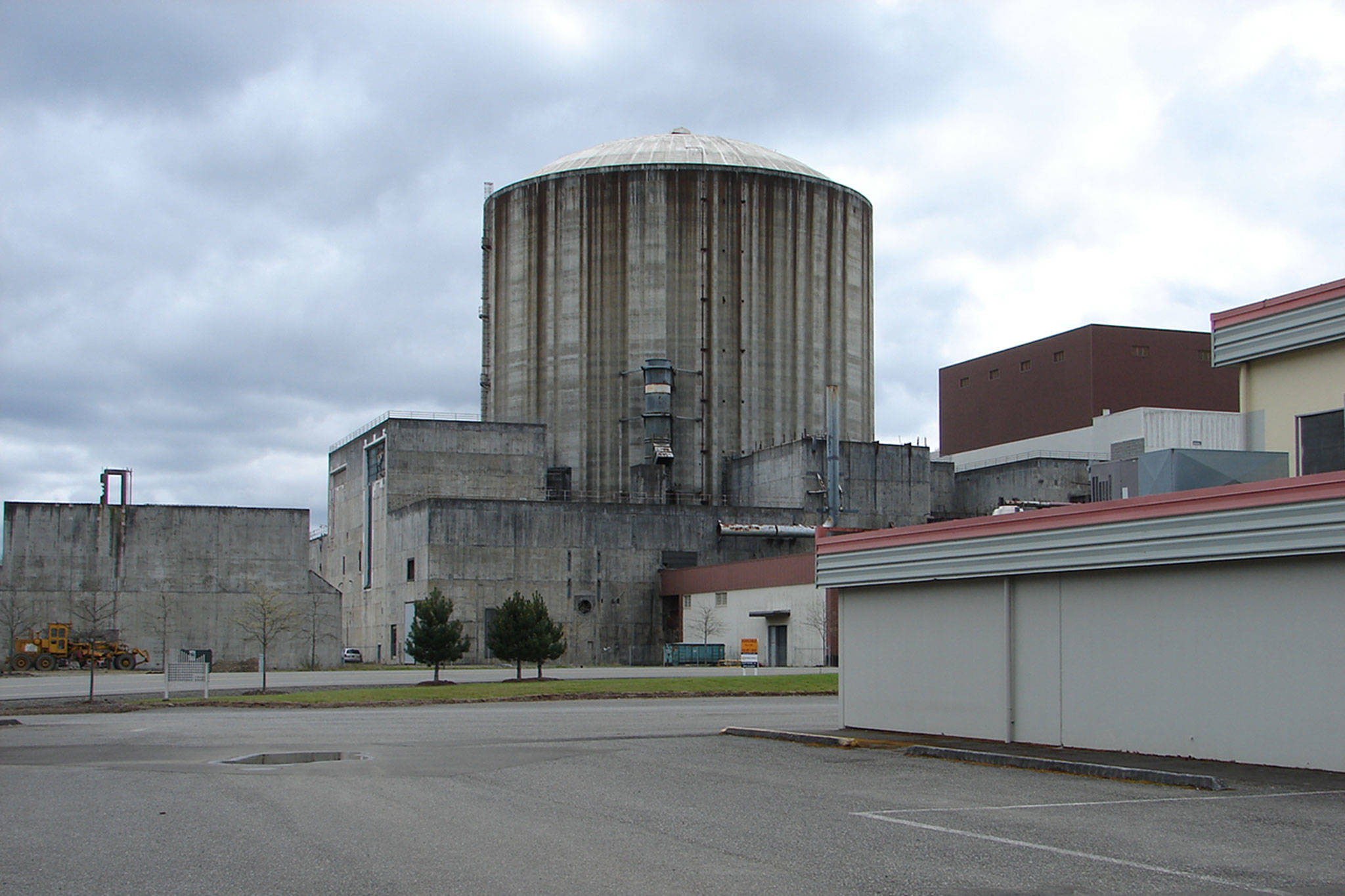 (Submitted photo) The reactor building at Satsop Business Park in Elma will be the site of an advanced robotics competition in February. The Defense Advanced Research Projects Agency (DARPA) has chosen the business park’s thick cement walled reactor building to host its Subterranean (SubT) Challenge Urban Circuit on Feb. 18-27.+