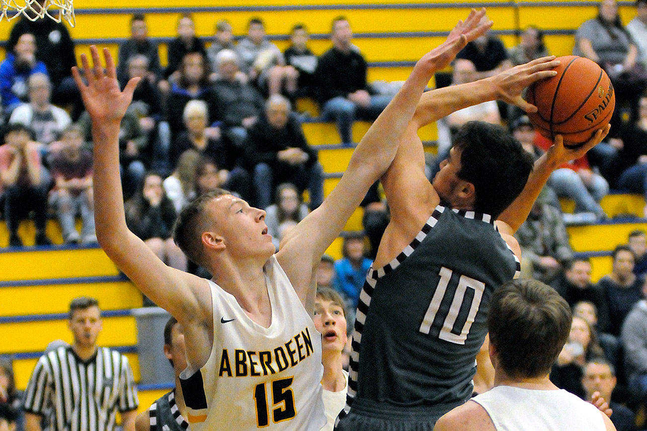 Friday Basketball Roundup: Aberdeen caught in Montesano’s trap