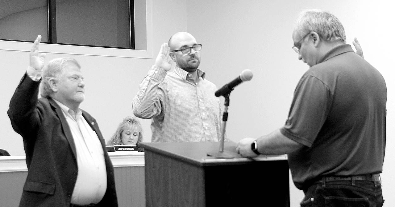 First fun then work at Elma Council meeting