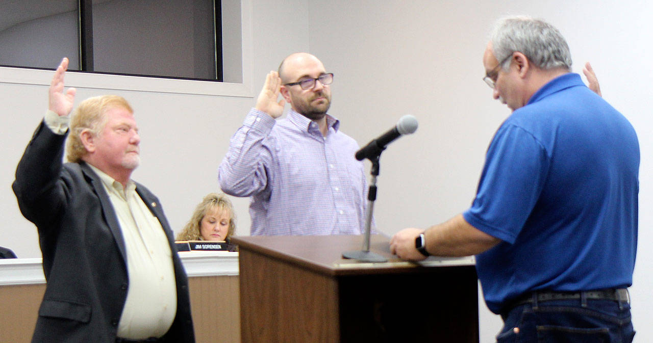 First fun then work at Elma Council meeting
