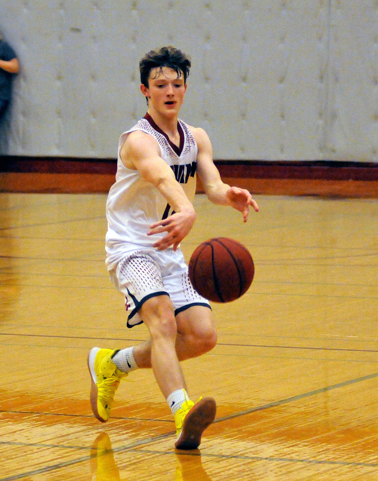 Hoquiam senior Cameron Bumstead was named to the 1A Evergreen All-League First Team after leading the Grizzlies with 13.8 points-per-game this season. (Daily World file photo)