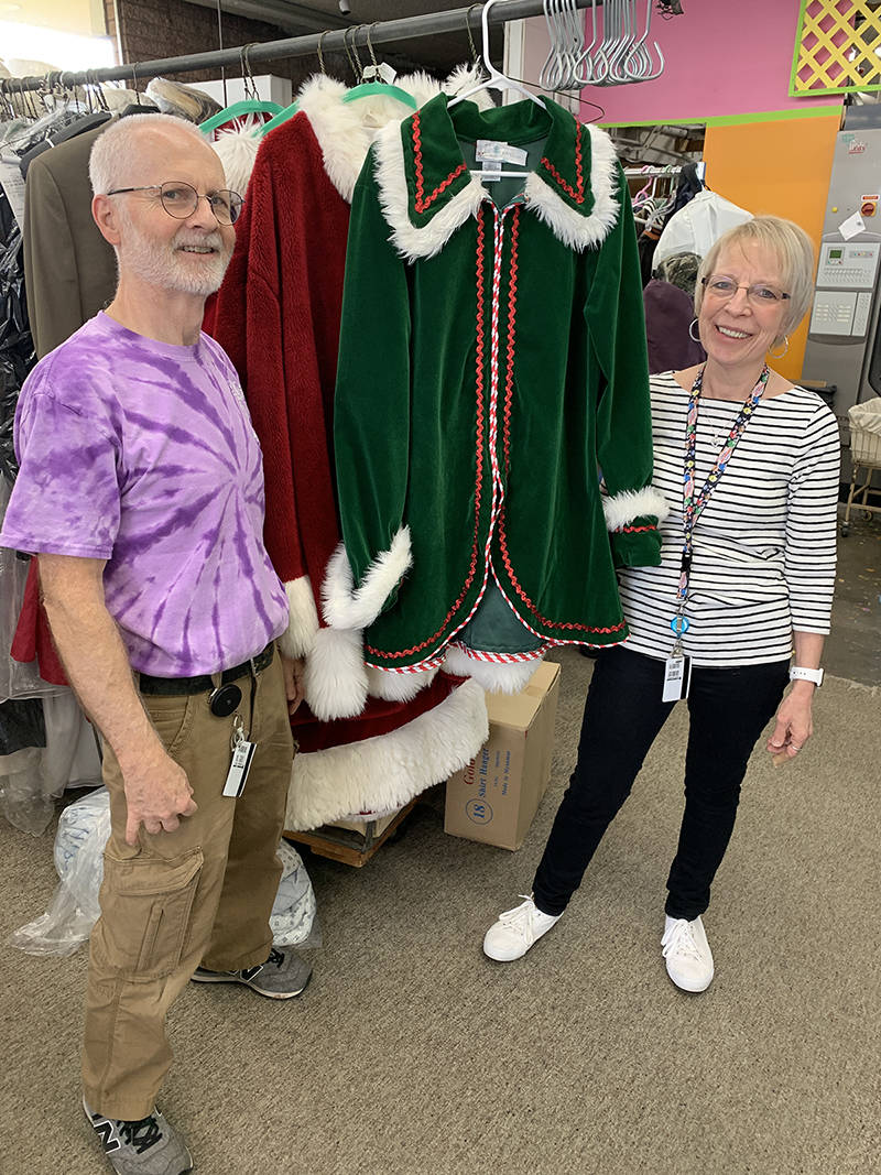 Valley Cleaners takes special care with all your garments and specialty items — sleeping bags, bedding, and even formal robes for Mr. and Mrs. Claus!