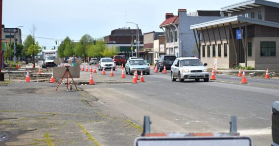 Matthew N. Wells | The Daily World
                                As of Wednesday, June 15, the intersection at East Market Street, F Street, and Fuller Way, will close. The three-way intersection is expected to stay closed until sometime in September, when the roundabout project is expected to finish, said Nick Bird, city engineer for the City of Aberdeen. The traffic will be diverted one block north to East 1st Street.